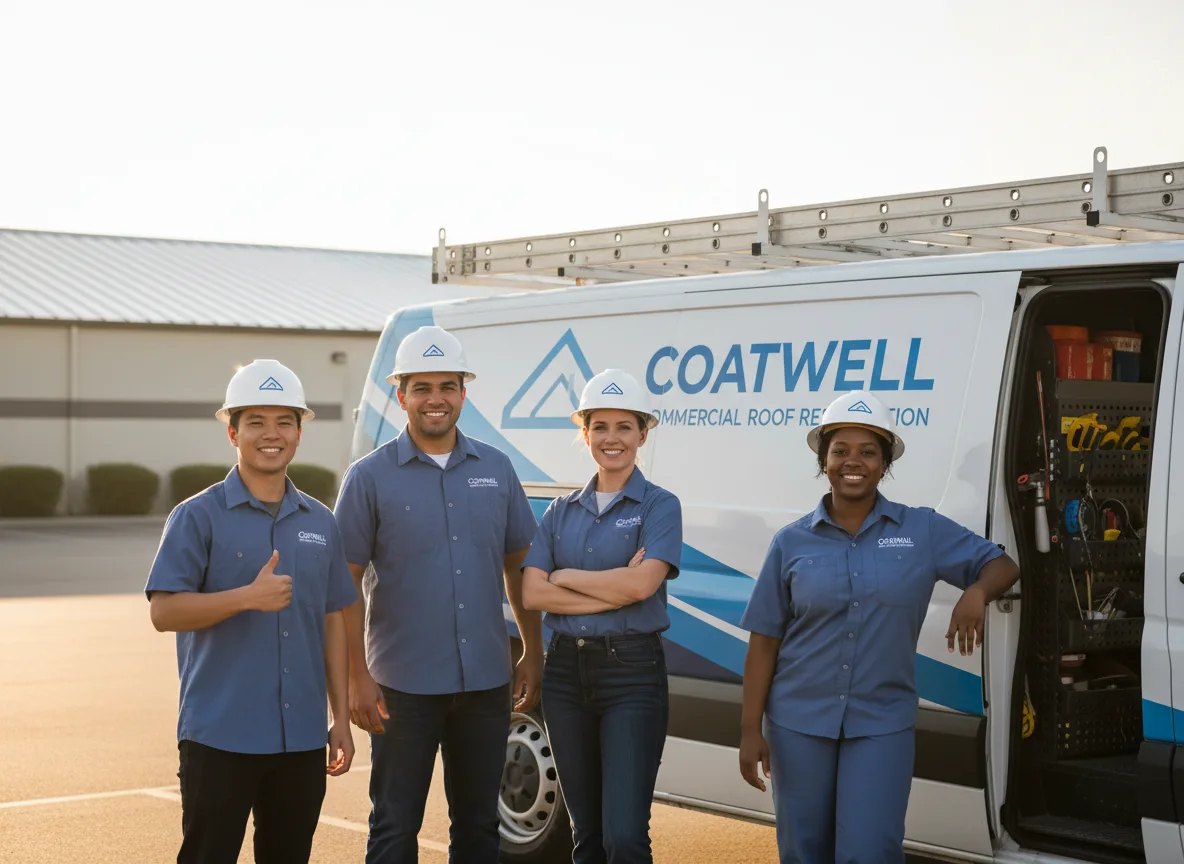 Commercial roof coating company in Sarah, MS